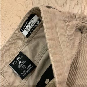 Buffalo David Bitton - Corduroy pants- Six basic slim straight size 32